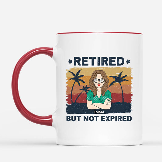 1045MUK2 Personalised Mugs Gifts Not Expired Grandma Mum