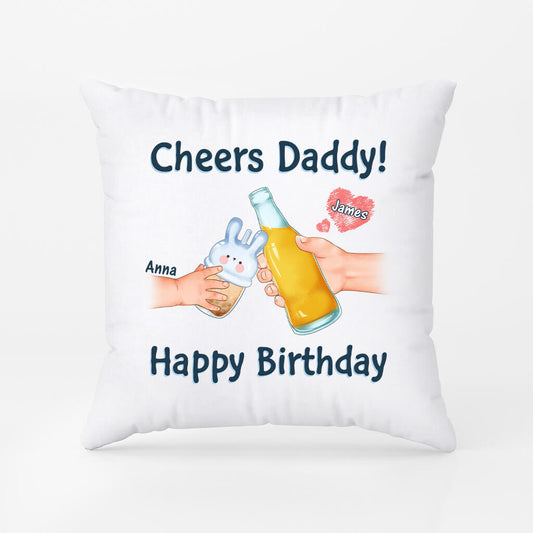 1047PUK1 Personalized Pillows Gifts Grandpa Dad