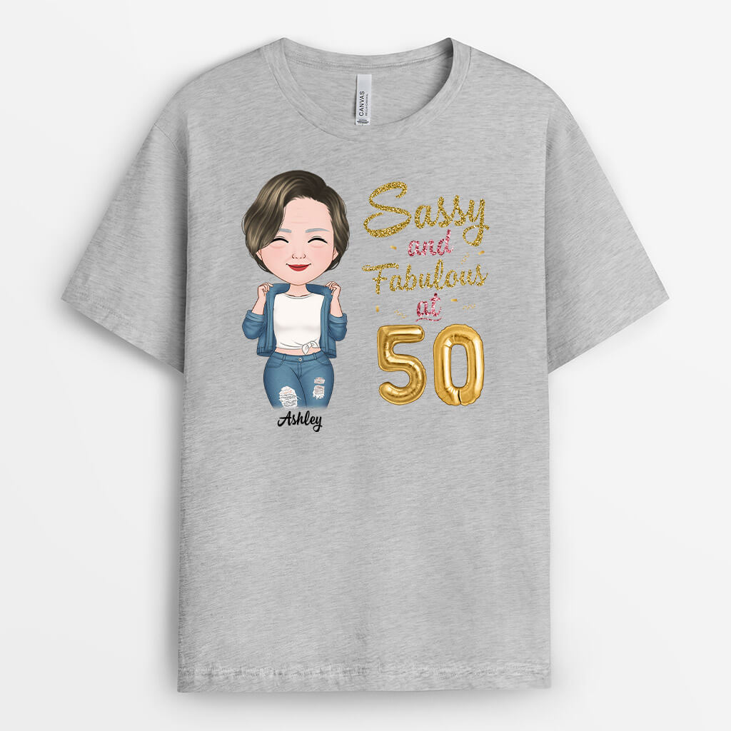 1053AUK2 Personalised T Shirts Gifts Birthday Her