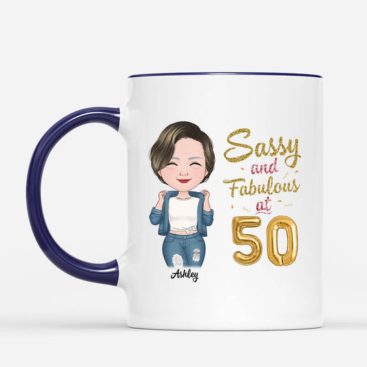 1053MUK2 Personalised Mugs Gifts Birthday Her