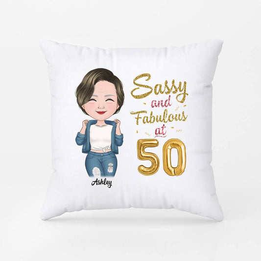 1053PUK2 Personalised Pillows Gifts Birthday Her