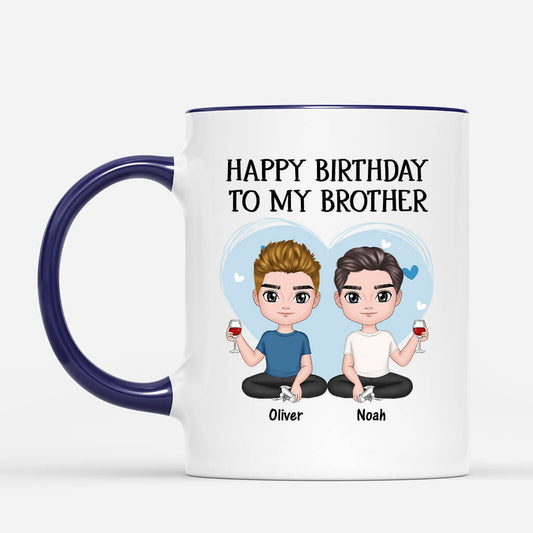 1055MUK2 Personalised Mugs Gifts Birthday Sister