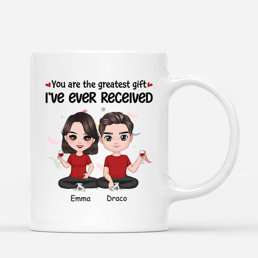 1061MUK1 Personalised Mugs Gifts Gift Couple