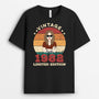 1063AUK2 Personalised T Shirts Gifts Vintage Birthday Her