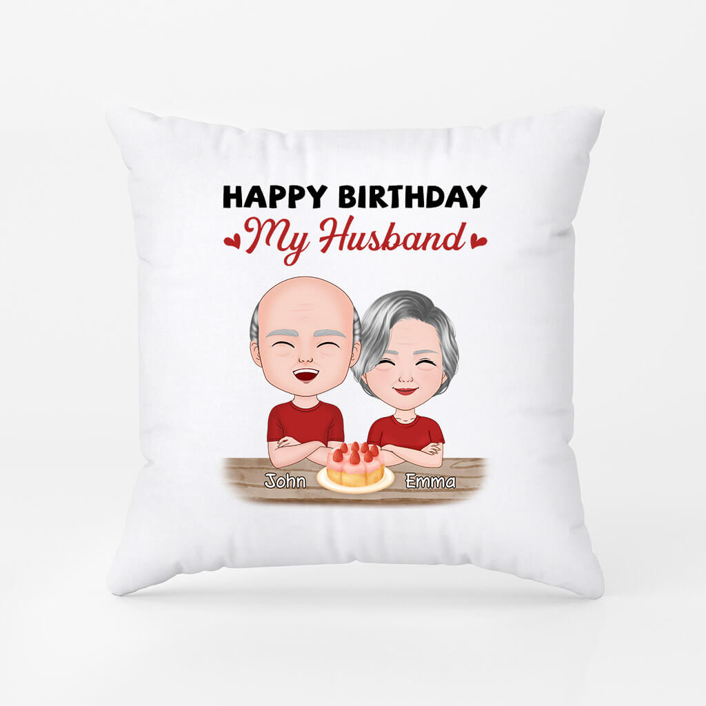 Buy Couple Pillow Valentine's Day Personalized Name for Him You Anniversary  Partner Pillow Relationship Gift Boyfriend Girlfriend 40 X 40 Cm Online in  India - Etsy
