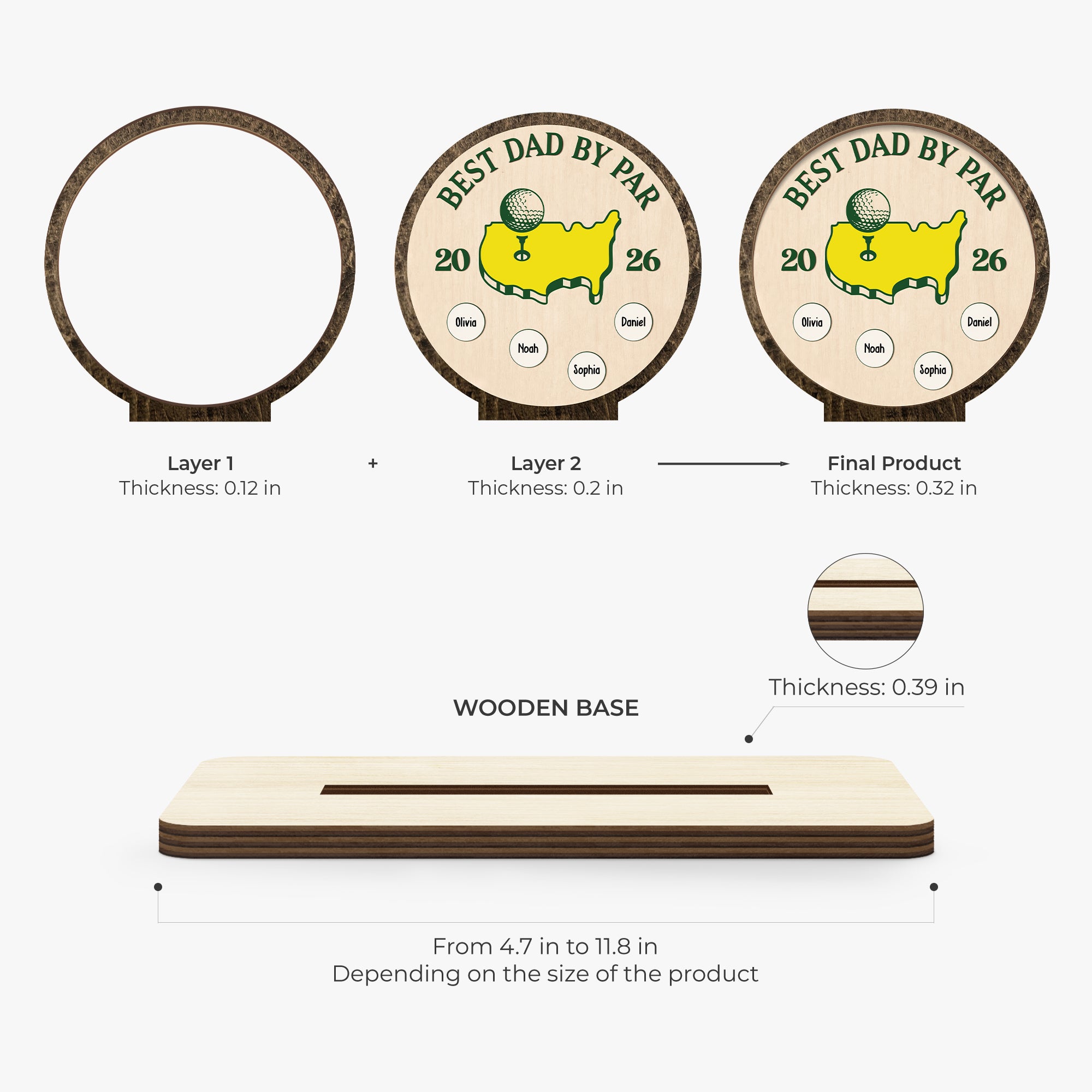 10716AQA ProWoodenPlaqueWithFlatStand CouUS RnDMAnh IdeAn MedImage 4
