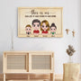 1083CUK3 Personalised Canvas Gifts Home Family