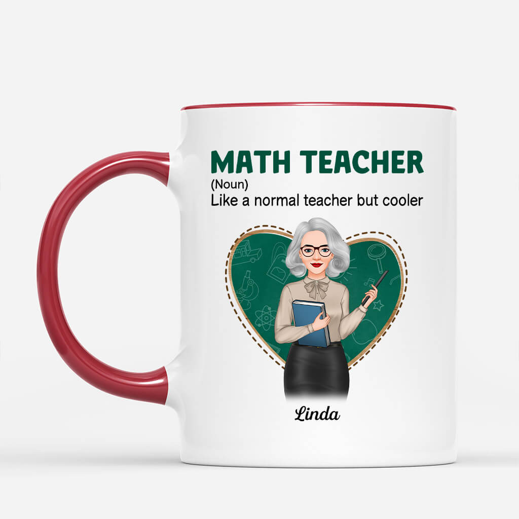 1086MUK2 Personalised Mugs Gifts Teacher Teachers