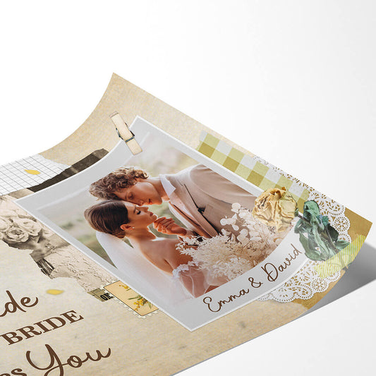 1088SUK2 Personalised Posters Gifts Couple Wedding Bride Groom
