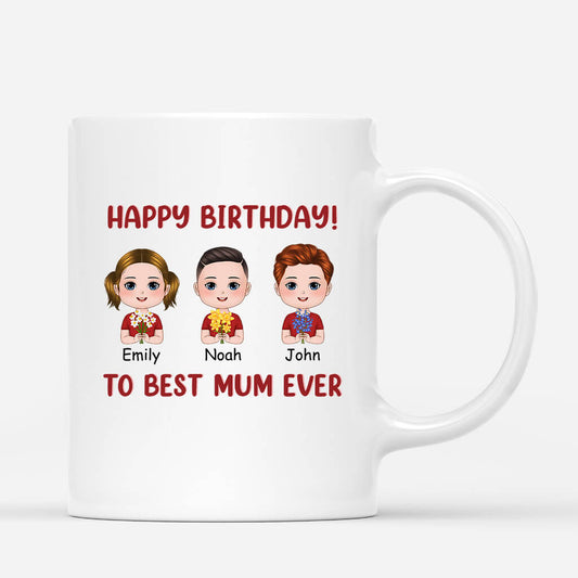 1097MUK1 Personalised Mugs Gifts Birthday Mum Grandma