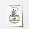 Personalised Today I Get To Call You Husband Poster - Personal Chic