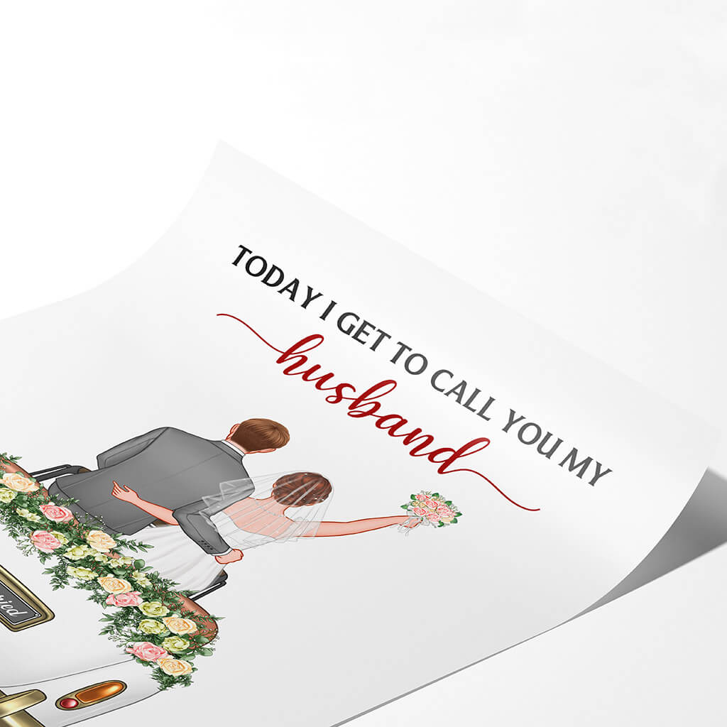 1104SUK2 Personalised Posters Gifts Wedding Groom