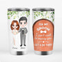 1107TUK1 Personalised Tumblers Gifts Wedding Groom