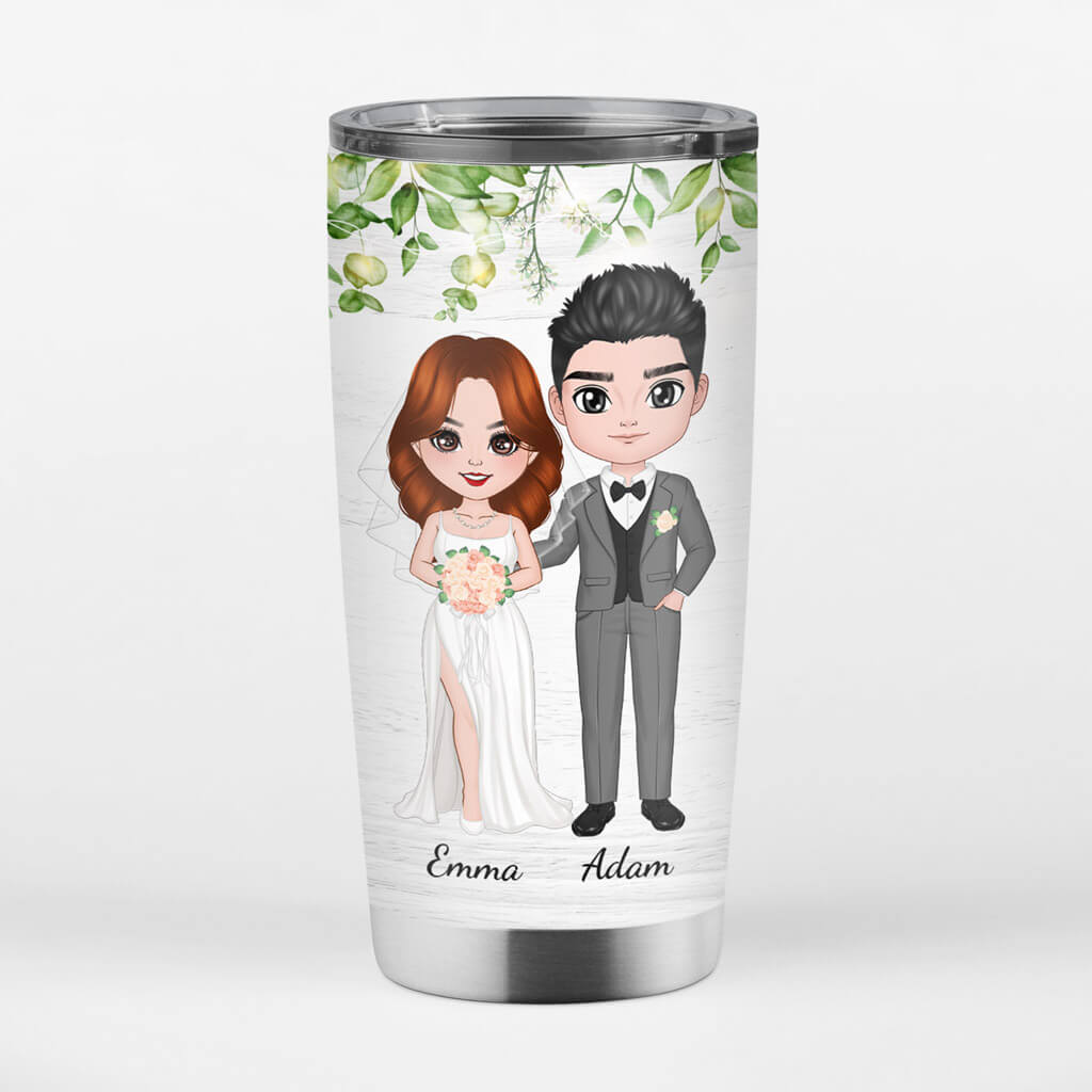 1107TUK2 Personalised Tumblers Gifts Wedding Groom