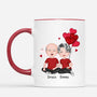1112MUK2 Personalised Mugs Gifts Wedding Couple