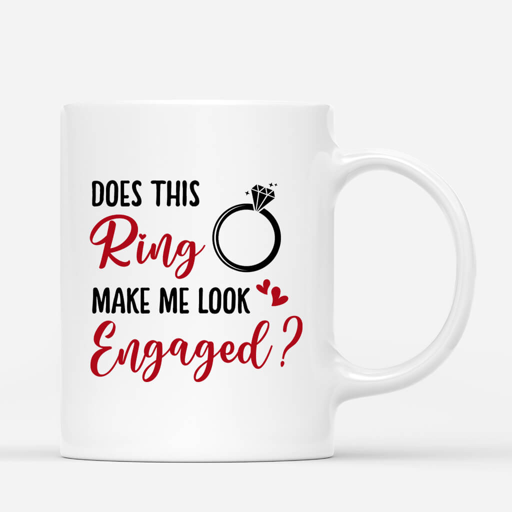 1112MUK3 Personalised Mugs Gifts Wedding Couple
