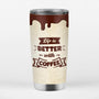 1117UK3 Personalised Tumbler Gift CoffeeLife CoffeeLovers