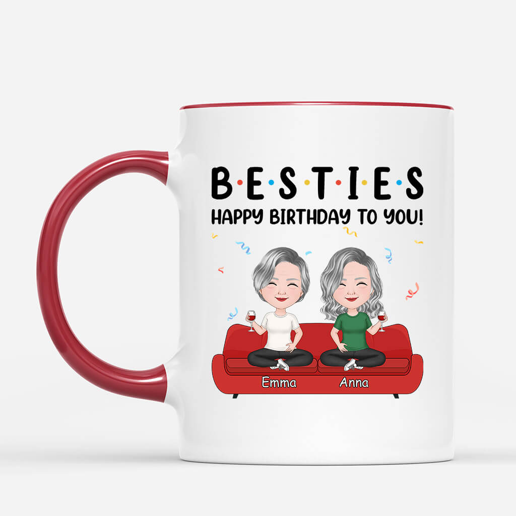 Birthday mugs for best sales friend