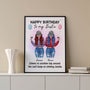 1127SUK3 Personalised Poster Gifts Birthday BestFriend