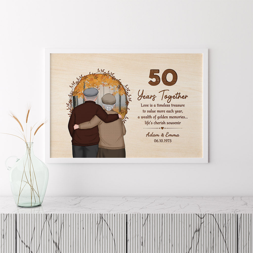 1130SUK3 Personalised Posters Gifts Anniversary Couples