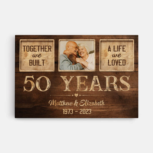 1131CUK1 Personalized Canvas Gifts Anniversary Couples