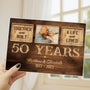 1131RUS3 custom photo acrylic plaque_ anniversary gifts for couples 1131R6M5G