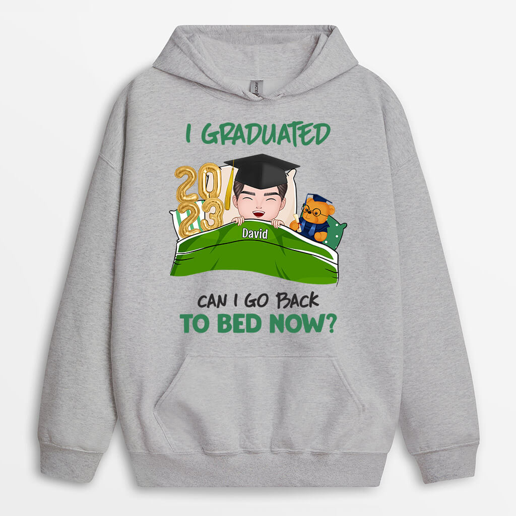 1134HUK1 Personalised Hoodie Gifts Graduation Friends
