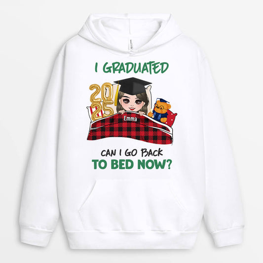 1134HUK2 Personalised Hoodie Gifts Graduation Friends