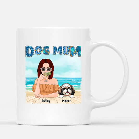 1136MUK1 Personalised Mug Gifts DogMumTraveling DogLovers