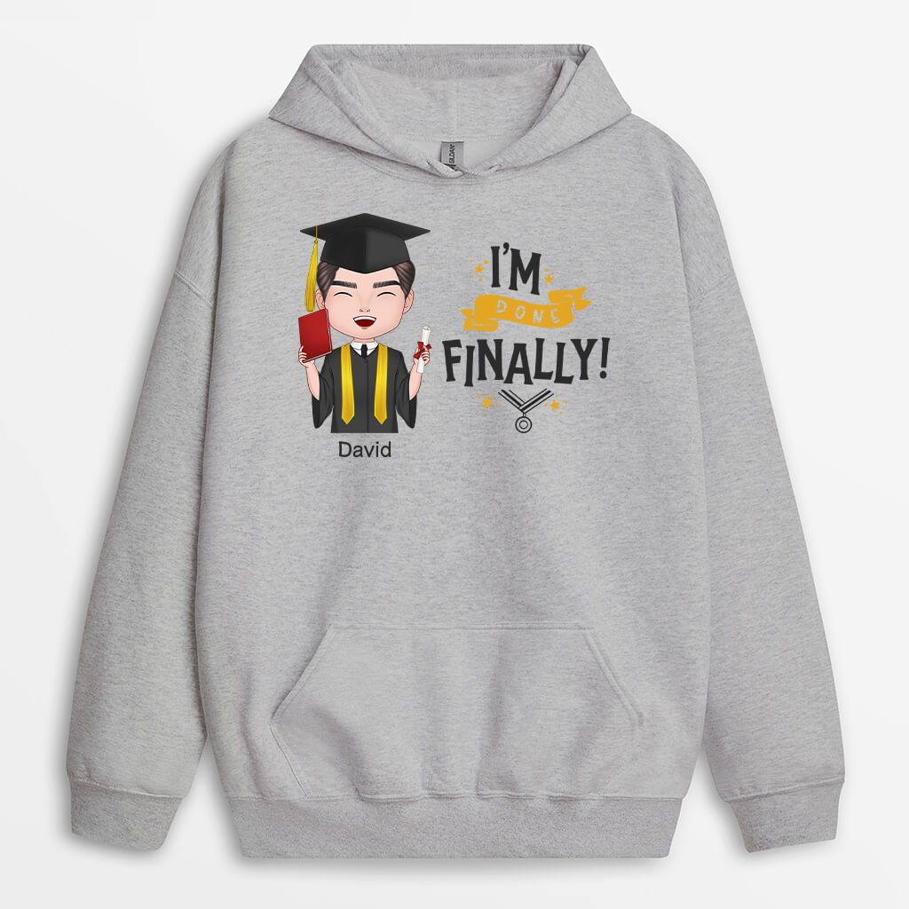 1137HUK1 Personalised Hoodie Gifts Graduation Graduates