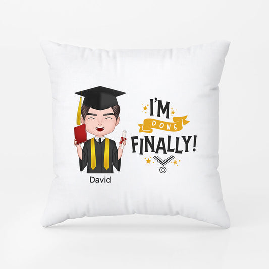 1137PUK1 Personalised Pillow Gifts Graduation Graduates