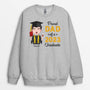 1138WUK1 Personalised Gifts Sweatshirt Proud Dad Mum Graduate