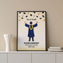 1142SUK3 Personalised Posters Gifts Her Graduation