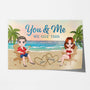 1143SUK1 Personalised Posters Gifts Holiday Couples