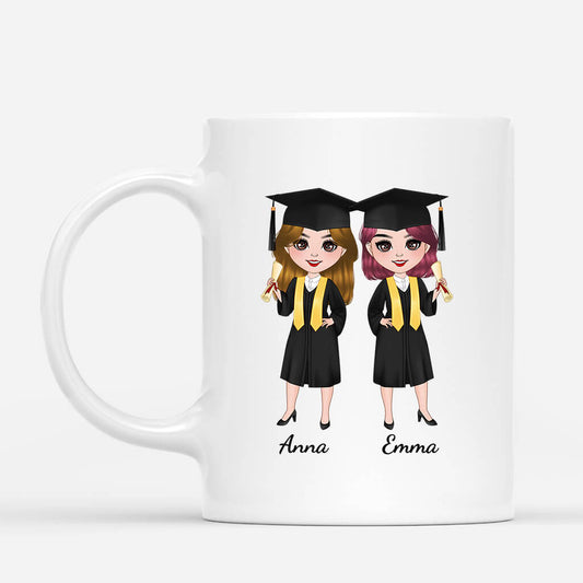 1144MUK2 Personalised Mugs Gifts Graduation Friends