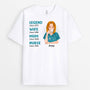 1145AUK1 Personalised T Shirts Gifts Nurse Mom Her