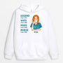 1145HUK1 Personalised Hoodie Gifts Nurse Mom Her