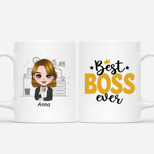 1150MUK1 Personalised Mugs Gifts Morning Colleagues Boss