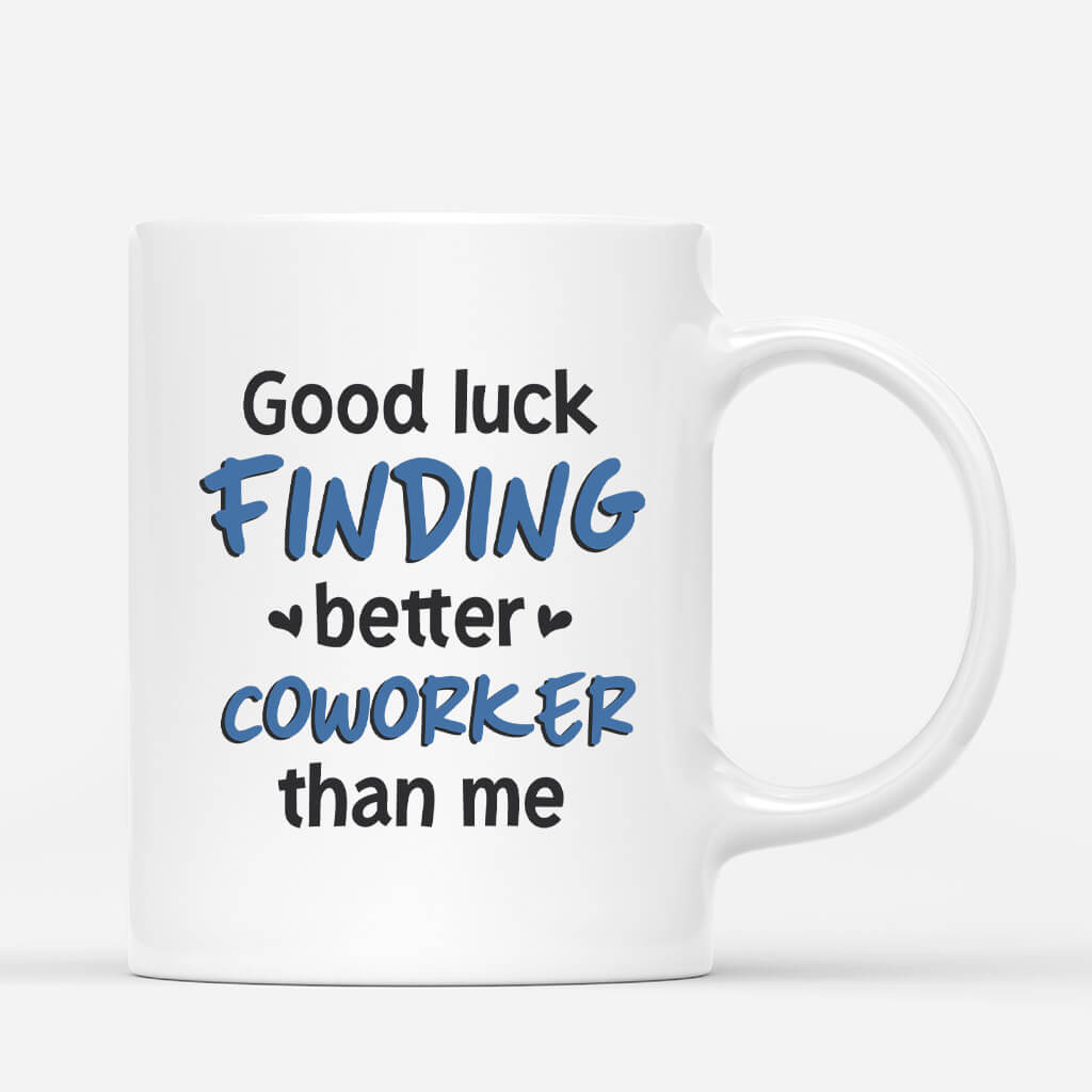 Go Away Gift for Coworker, Goodluck Funny Travel Mugs Best Coffee