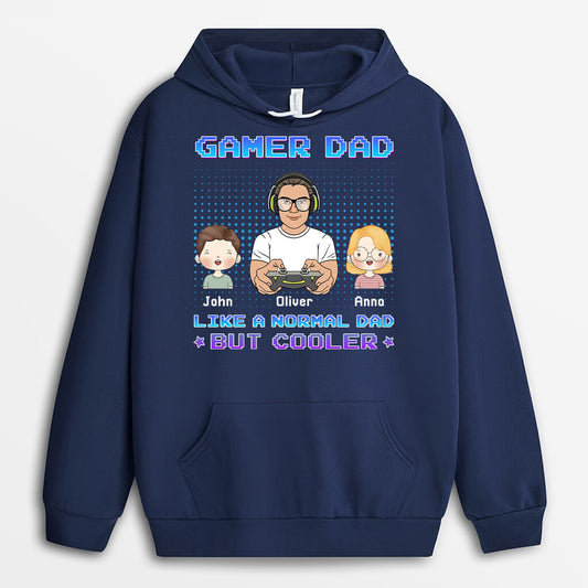 1160HUK1 Personalized Hoodies Gifts Gaming Dad