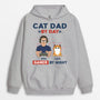 1164HUK1 Personalised Hoodies Gifts Game Dad CatLover