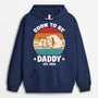 1170HUK2 Personalised Hoodie Gifts Soon Dad