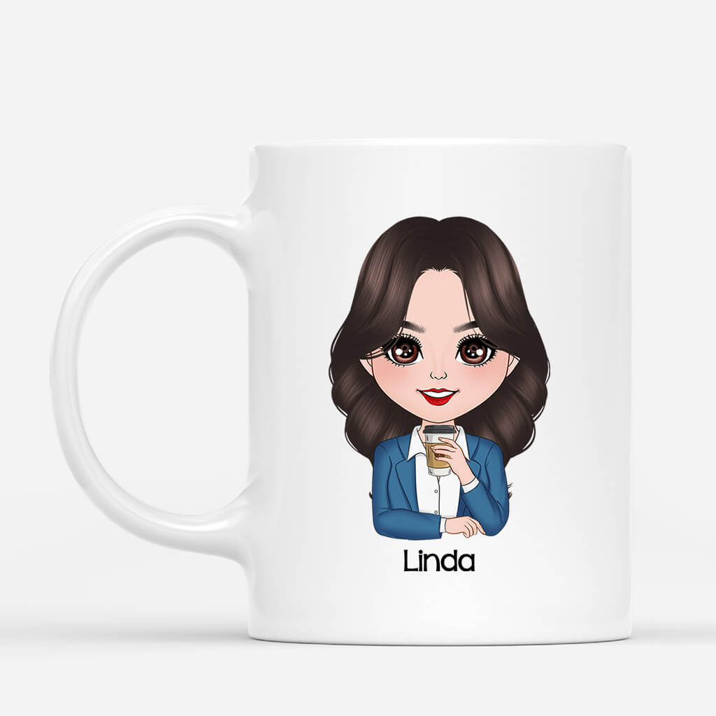 1171MUK2 Personalised Mugs Gifts Awesome Manager