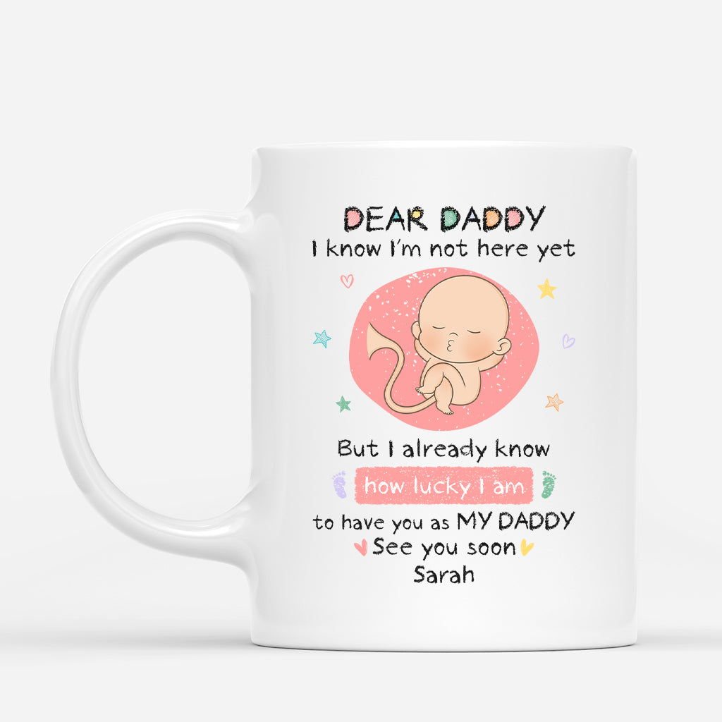 1174MUS1 Personalised Mugs Gifts Scan Love Dad