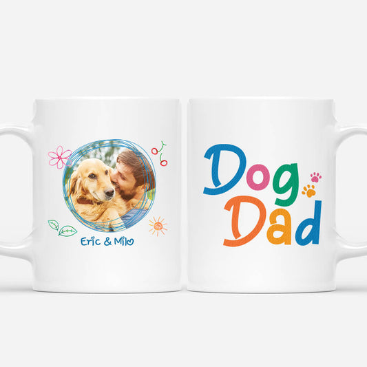 1176MUK1 Personalised Mugs Gifts Mom DogLover