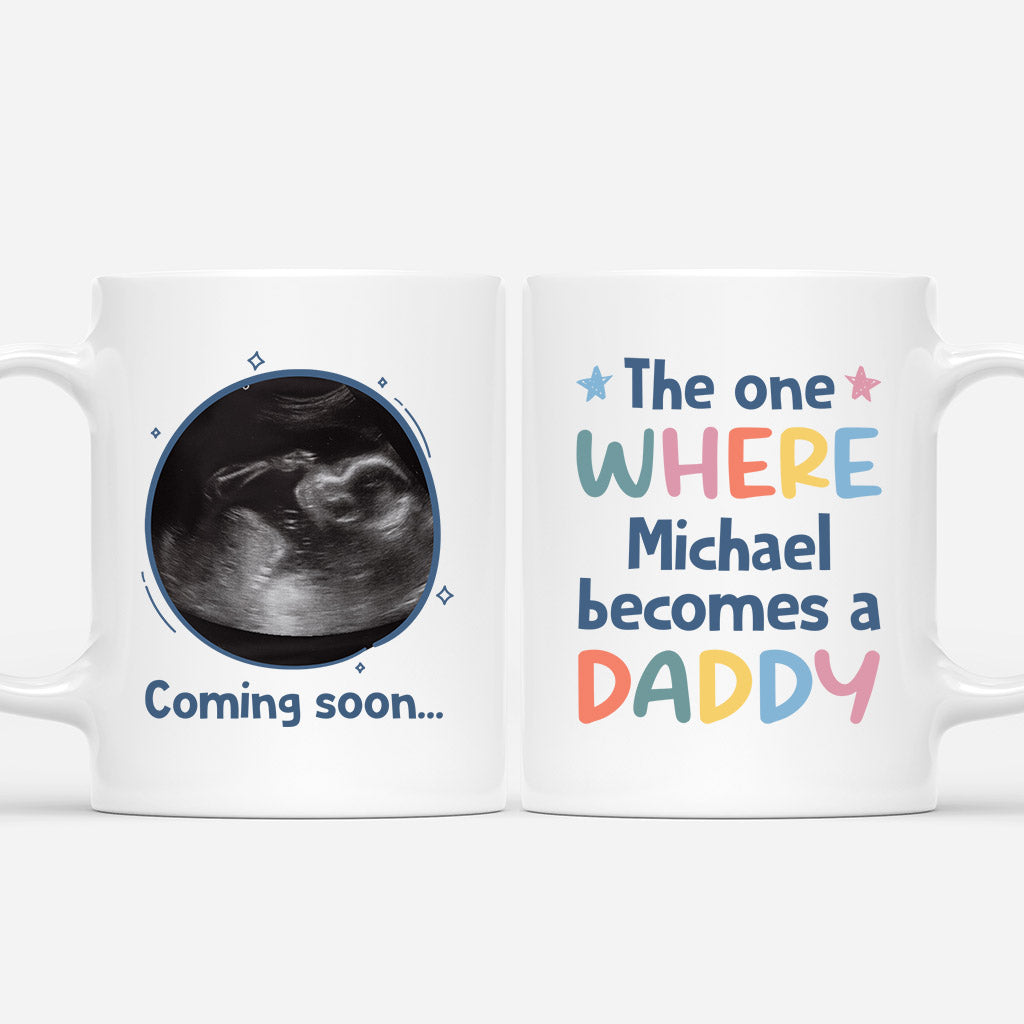 1180MUK1 Personalised Mugs Gifts DadToBe Dad