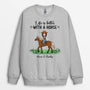 1184WUK2 Personalised Sweatshirts Gifts Life Horse Lovers