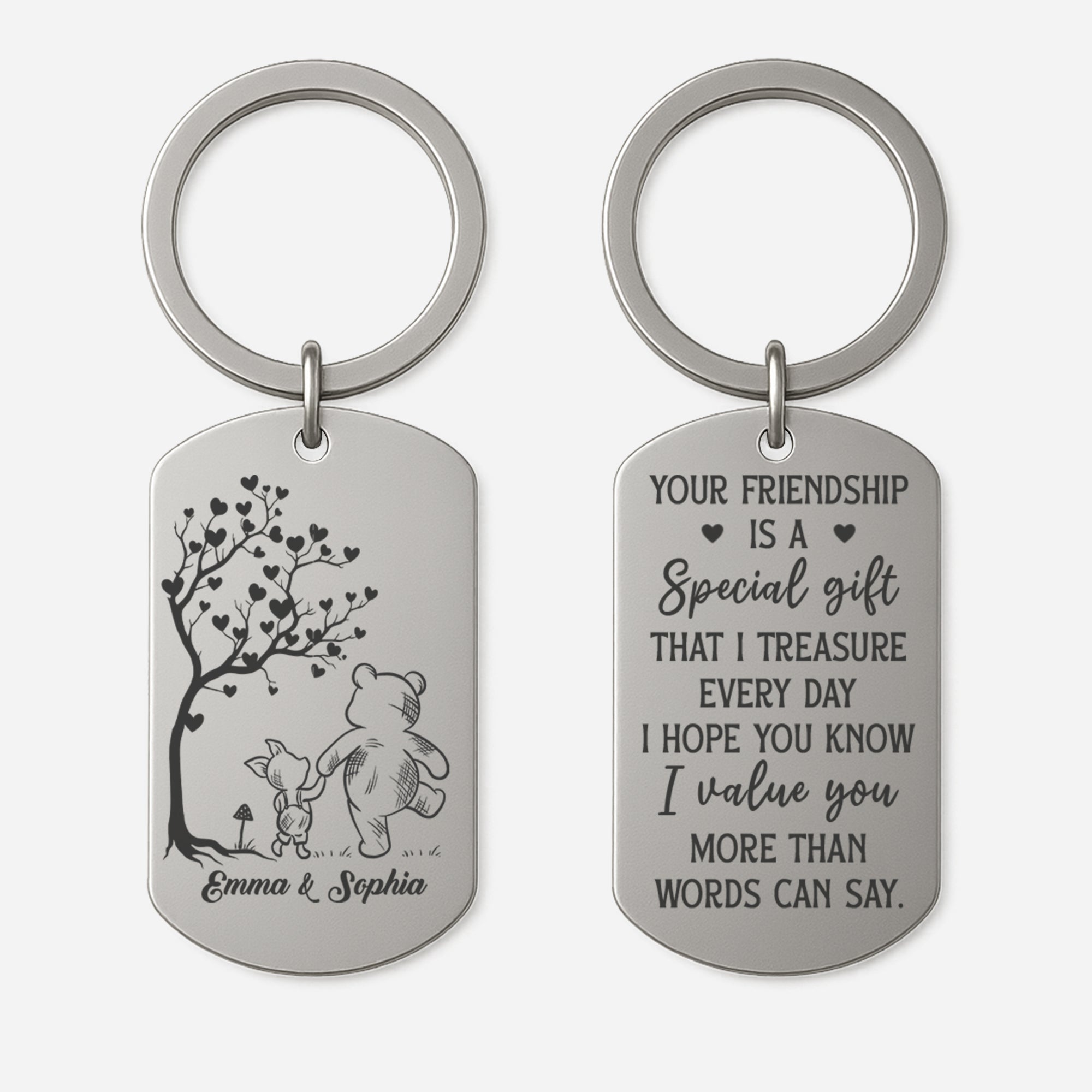 11867JN ProAluminumKeychain CouUS RnDNone IdeNgoc MedImage NicFriend 1