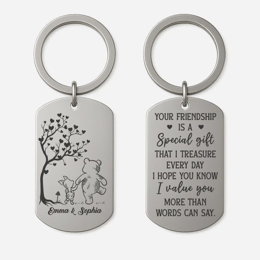 11867JN ProAluminumKeychain CouUS RnDNone IdeNgoc MedImage NicFriend 1