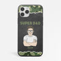 1192FUK1 Personalised Phone Cases Gifts Super Dad